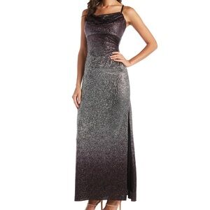 Sequin ombre dress size 4 brand new